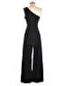 Shein Solid Black Jumpsuit Size 4 - photo 2