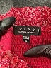 Trixxi 100% Polyester Hearts Burgundy Romper Size S - photo 4