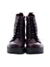 H&M Burgundy Ankle Boots Size 4 1/2 - photo 2