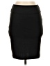 Popular Basics Solid Black Casual Skirt Size S - photo 1