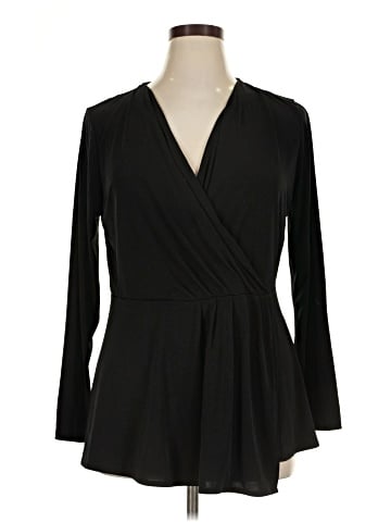 Lane Bryant Long Sleeve Top (view 1)