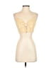 Out From Under Checkered-gingham Yellow Sleeveless Top Size S - photo 1