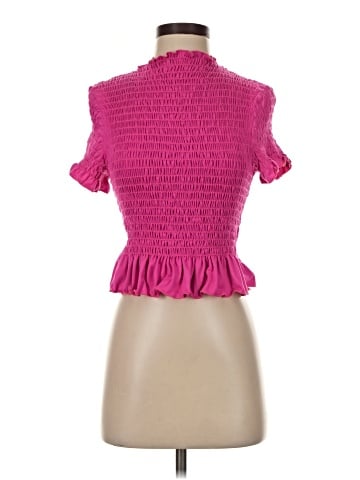 Aqua Short Sleeve Top (view 1)