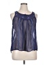 SO Blue Sleeveless Blouse Size XL - photo 1