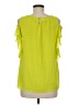 New Directions 100% Polyester Green Short Sleeve Top Size M - photo 2