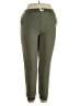 First Option Too! Solid Green Black Active Pants Size 24 - photo 1