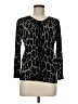 PREMISE Animal Print Black Cardigan Size M - photo 1