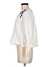 Zara Basic White Long Sleeve Blouse Size M - photo 5
