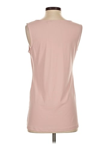 Susan Graver Sleeveless T-Shirt (view 2)