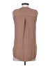 Bellatrix 100% Polyester Brown Sleeveless Blouse Size S - photo 2