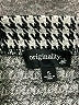 Originality Houndstooth Gray Casual Skirt Size S - photo 4