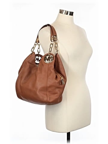 MICHAEL Michael Kors Leather Hobo (view 2)