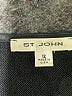 St. John Black Sleeveless Top Size 12 - photo 7