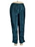 Venezia Metallic Teal Casual Pants Size 14 - 16 Plus - photo 1