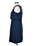 Xhilaration Solid Blue Casual Dress Size S - photo 5