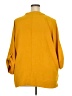 T Tahari 100% Polyester Yellow 3/4 Sleeve Top Size 2X - photo 2