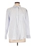 H&M 100% Cotton Silver Long Sleeve Button-Down Shirt Size L - photo 1