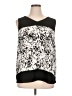 EMALINE Black Sleeveless Blouse Size XL - photo 1