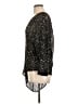 St. John 100% Viscose Silver Long Sleeve Blouse Size L - photo 5
