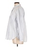 H&M 100% Cotton Silver Long Sleeve Button-Down Shirt Size L - photo 5