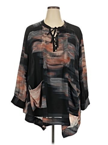 Seven7 3/4 Sleeve Blouse (view 1)