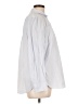 H&M 100% Cotton Silver Long Sleeve Button-Down Shirt Size L - photo 4