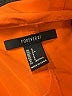Forever 21 100% Polyester Orange Windbreaker Size S - photo 6