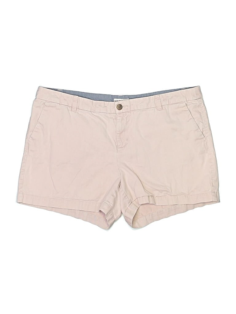 Pre-owned Merona Khaki Shorts In Tan