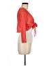 Alison Sheri 100% Polyester Orange 3/4 Sleeve Blouse Size M - photo 4