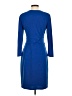 Ann Taylor Solid Blue Cocktail Dress Size 4 - photo 2