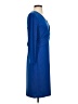 Ann Taylor Solid Blue Cocktail Dress Size 4 - photo 4