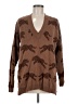 Show Me Your Mumu Animal Print Brown Pullover Sweater Size M - photo 1