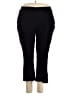 Jolt Solid Black Active Pants Size 20 - photo 1