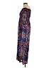 Venus 100% Polyester Paisley Blue Casual Dress Size M (estimated) - photo 5