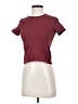 ABound Burgundy Short Sleeve Top Size XS - photo 1