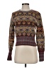 Unbranded Tweed Burgundy Pullover Sweater Size S - photo 1