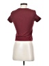 ABound Burgundy Short Sleeve Top Size XS - photo 2
