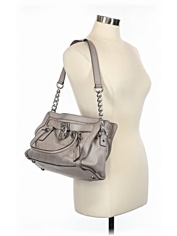 MICHAEL Michael Kors Leather Satchel (view 2)