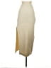 Line & Dot Chevron-herringbone Ivory Formal Skirt Size XS - photo 2