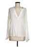 Lumiere Ivory Long Sleeve Blouse Size M - photo 1