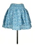 Shein Paisley Blue Casual Skirt Size 4 - photo 2