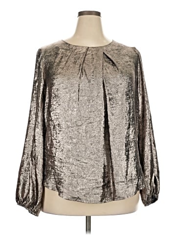 Liz Claiborne Long Sleeve Blouse (view 1)
