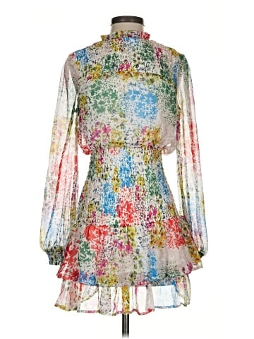 Aqua Cocktail Dress (view 1)