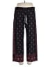Susan Graver Paisley Red Casual Pants Size L - photo 1