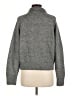 H&M Solid Gray Turtleneck Sweater Size M - photo 2