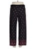 Susan Graver Paisley Red Casual Pants Size L - photo 2