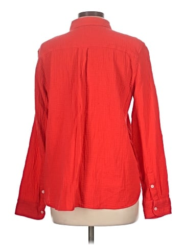 J.Crew Factory Store Long Sleeve Button-Down Shirt (view 2)