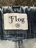 Flog Chevron-herringbone Blue Jeans Size 26 waist - photo 7