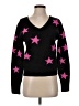 Lovers + Friends Stars Black Pullover Sweater Size S - photo 1