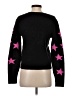Lovers + Friends Stars Black Pullover Sweater Size S - photo 2